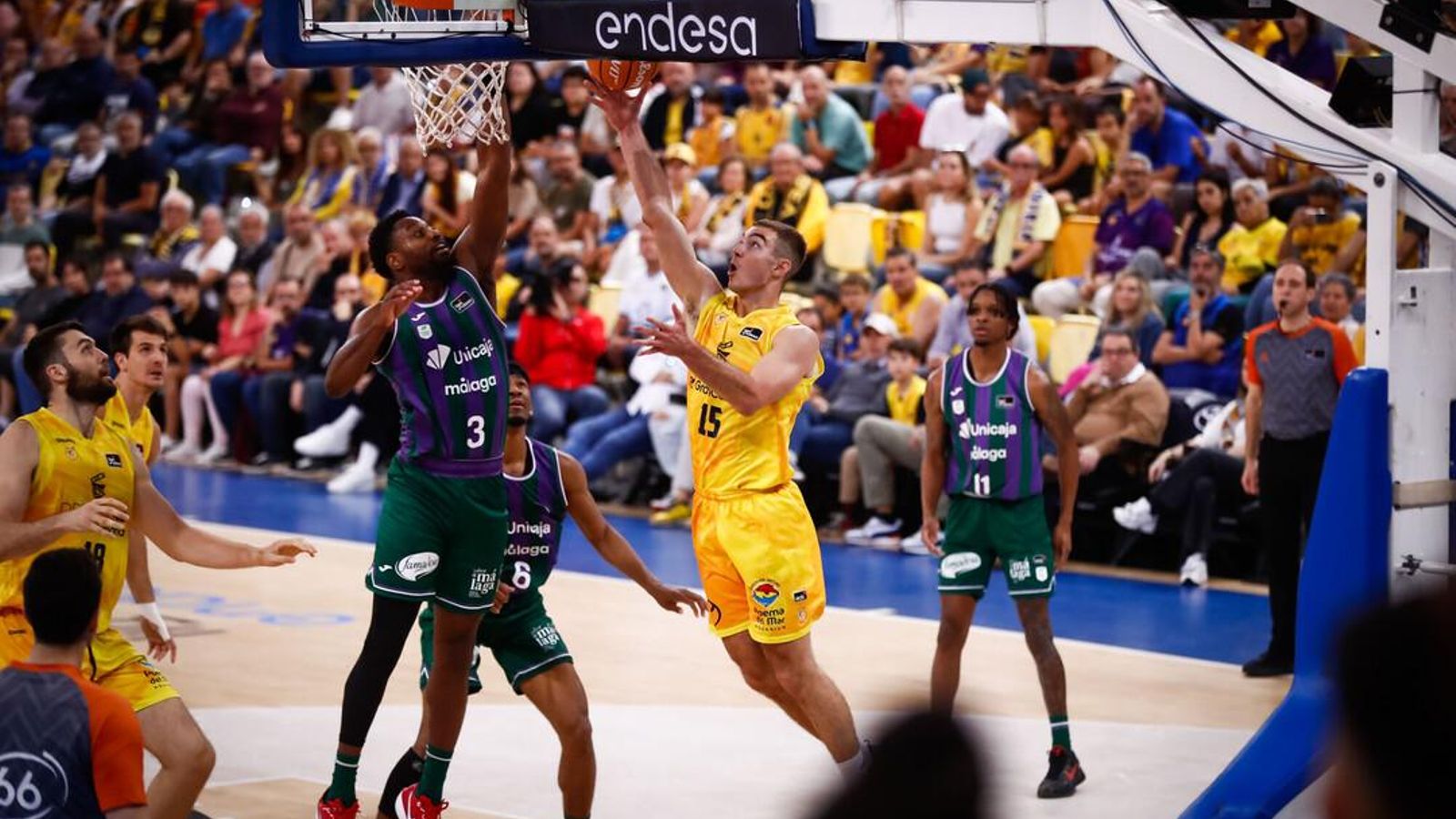 El Gran Canaria-Unicaja, en fotos