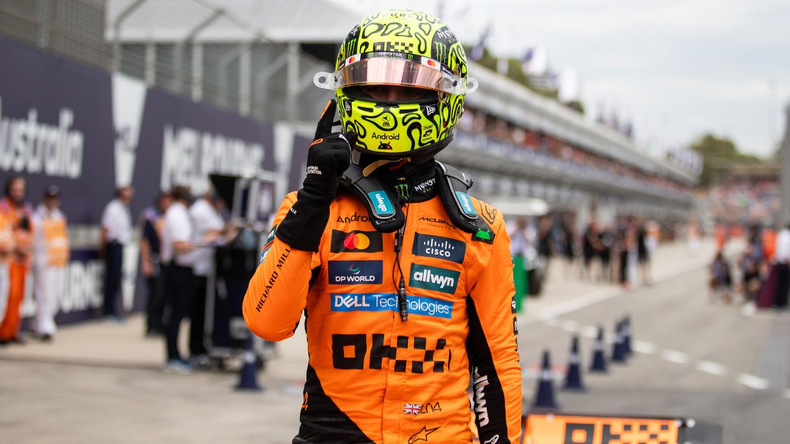 Los fotos del arranque de la Fórmula 1 en Melbourne