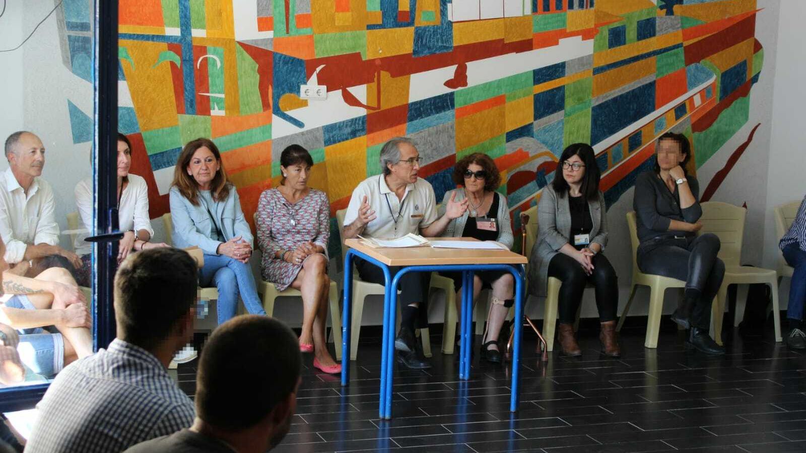 Asamblea general celebrada en la Unidad Terapéutica y Educativa.