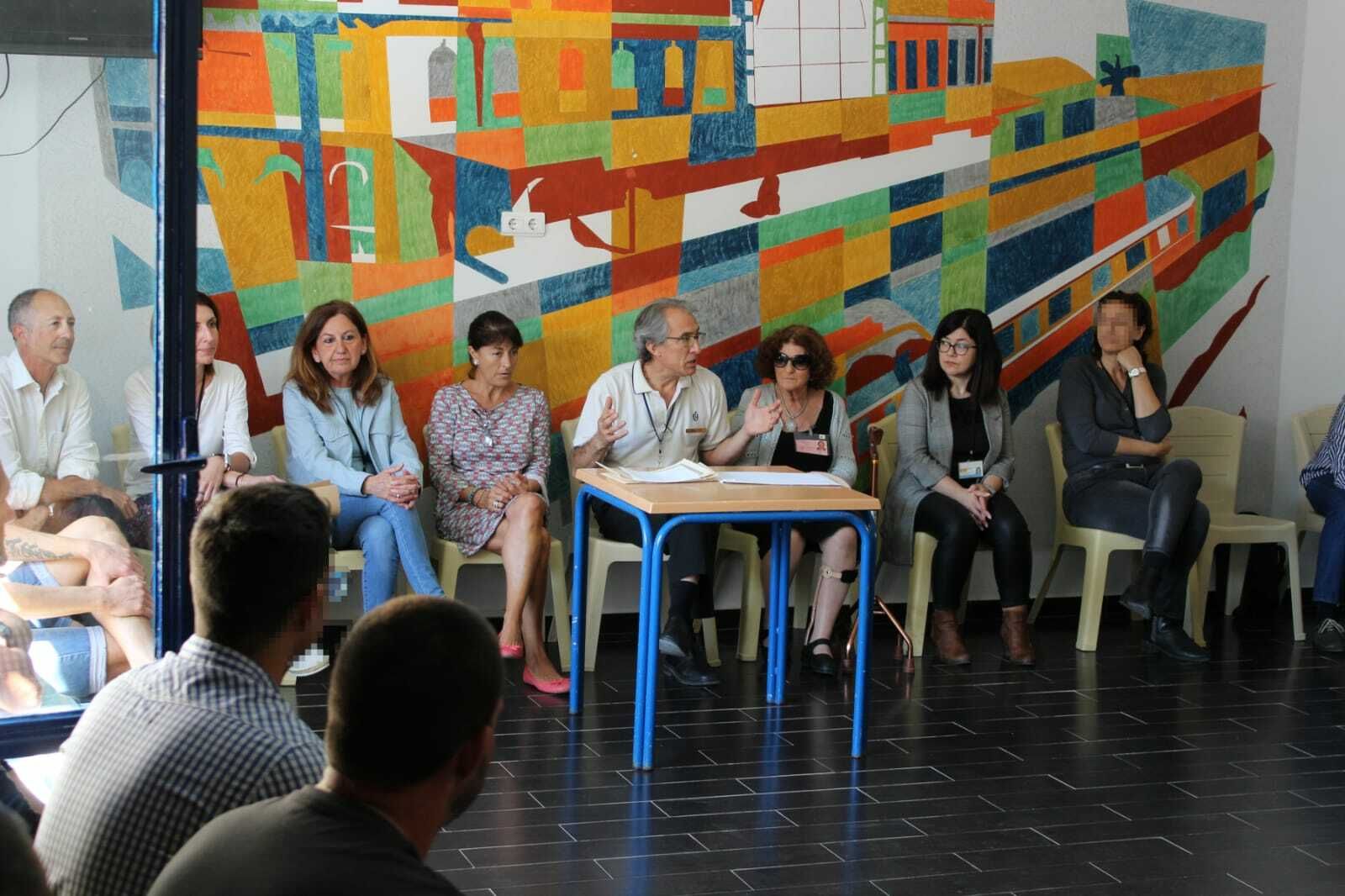 Asamblea general celebrada en la Unidad Terapéutica y Educativa.