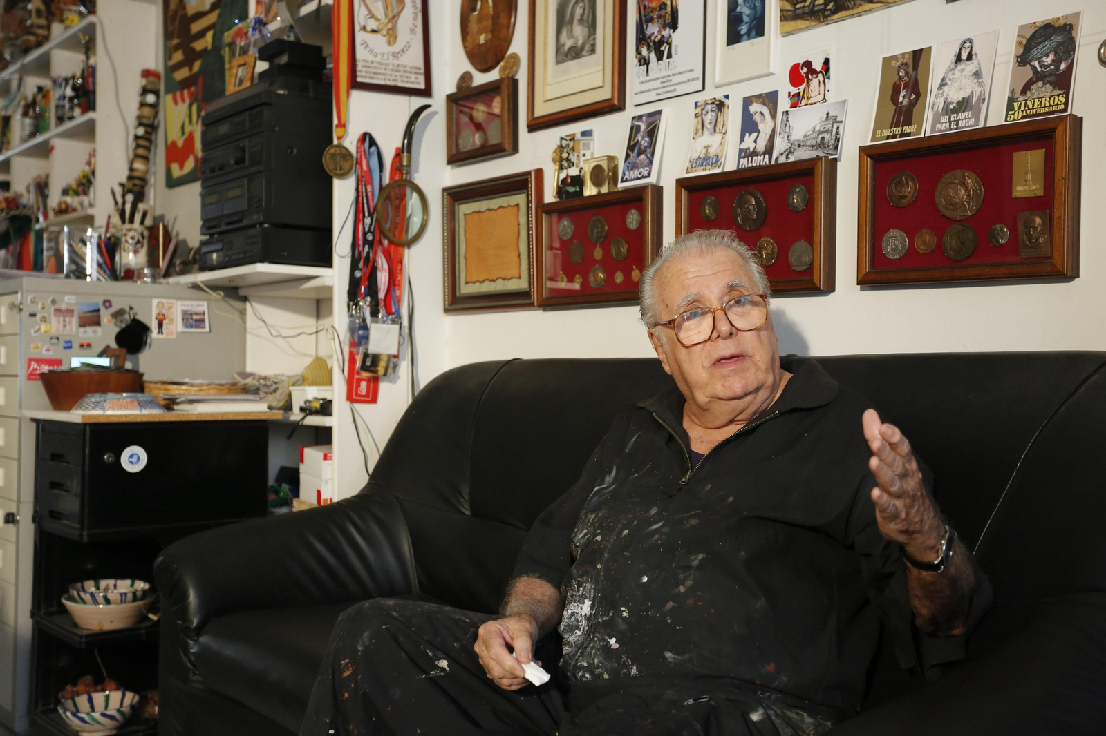 Eugenio Chicano: la vida del artista en fotos