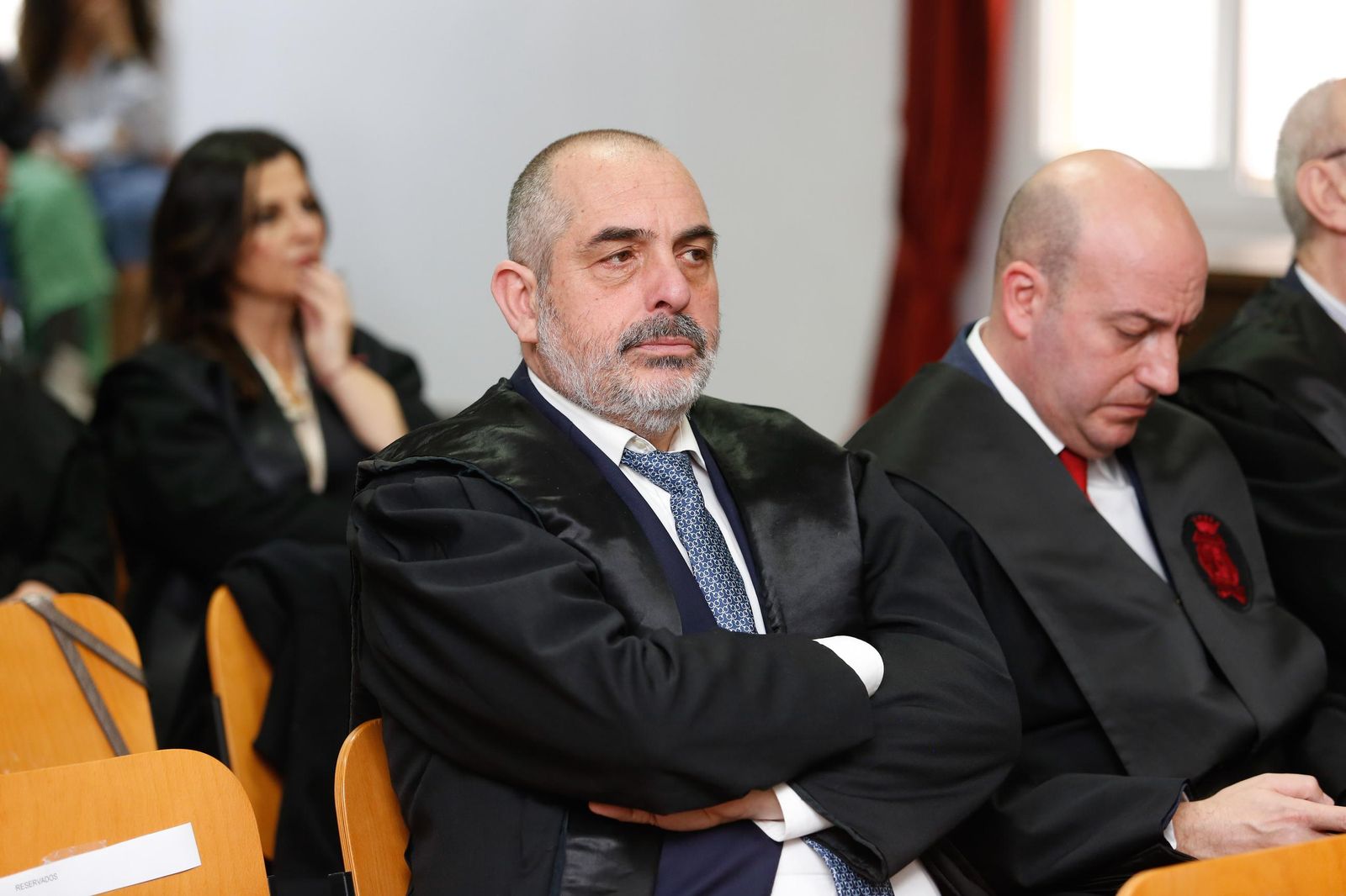 Fotos de la imposición de la Cruz de San Raimundo de Peñafort a la jueza María José Sanz Alcázar en Algeciras