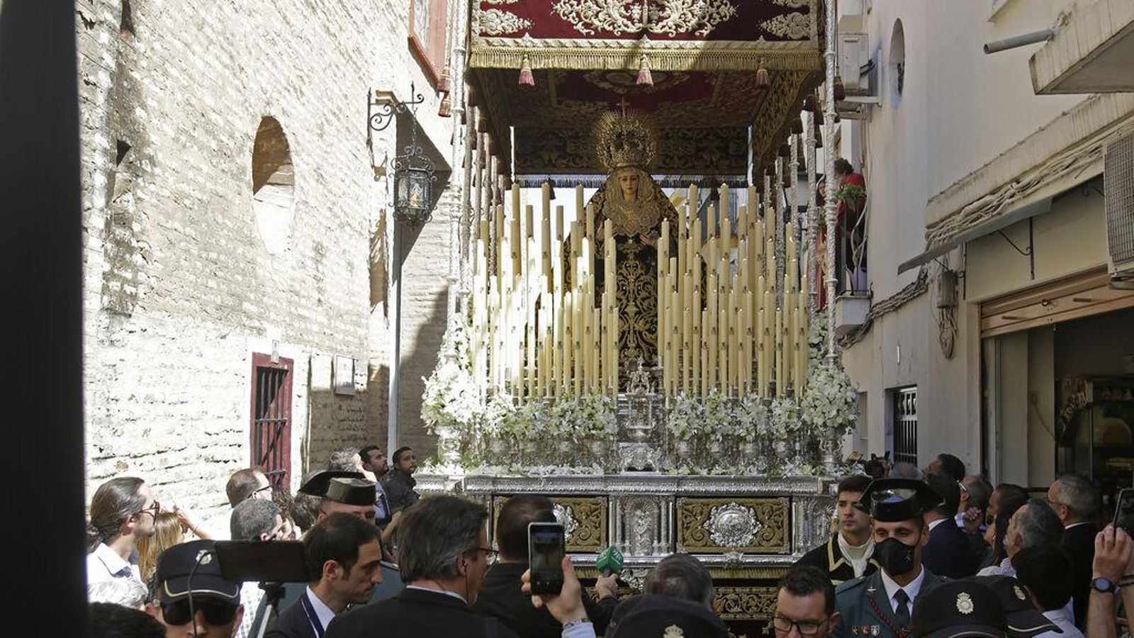 El palio de los Servitas