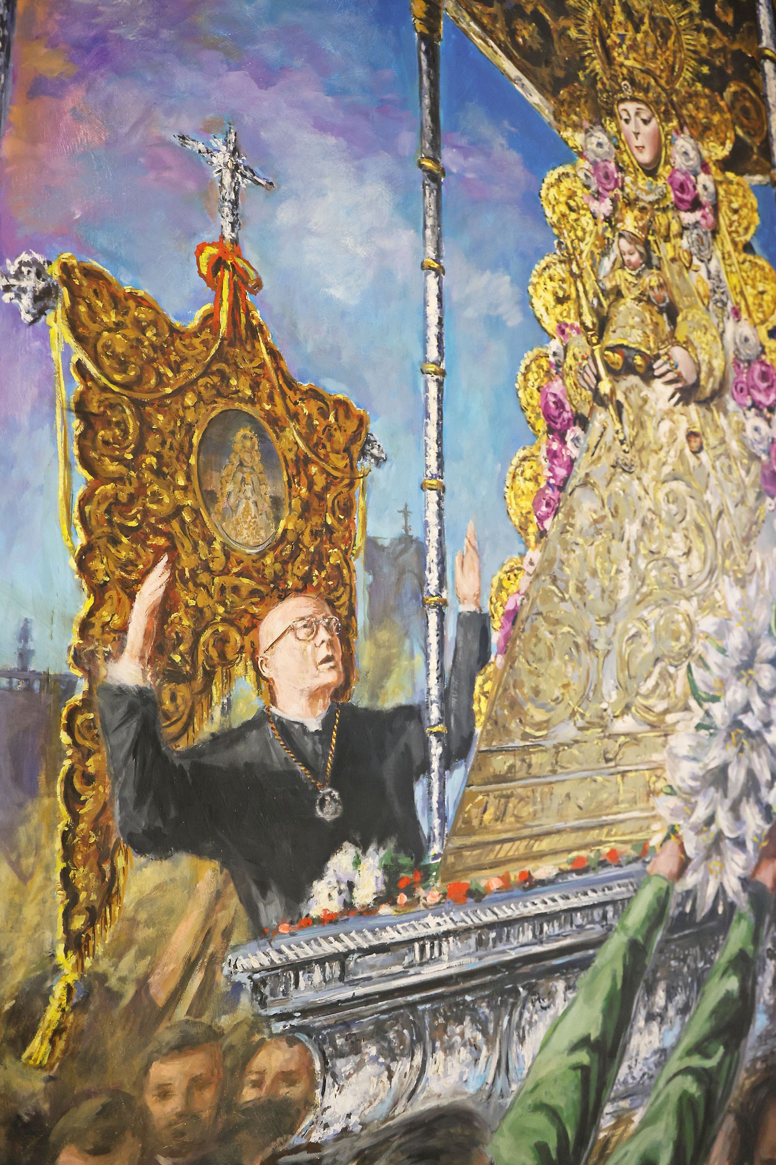 Imágenes de la inauguración de la exposición 'Sueños de Rocío. Carteles de Romería'.