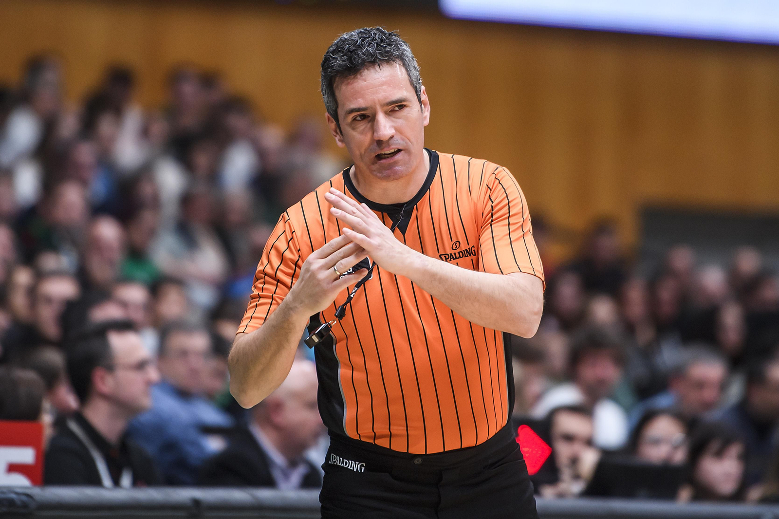 Antonio Conde, durante un partido
