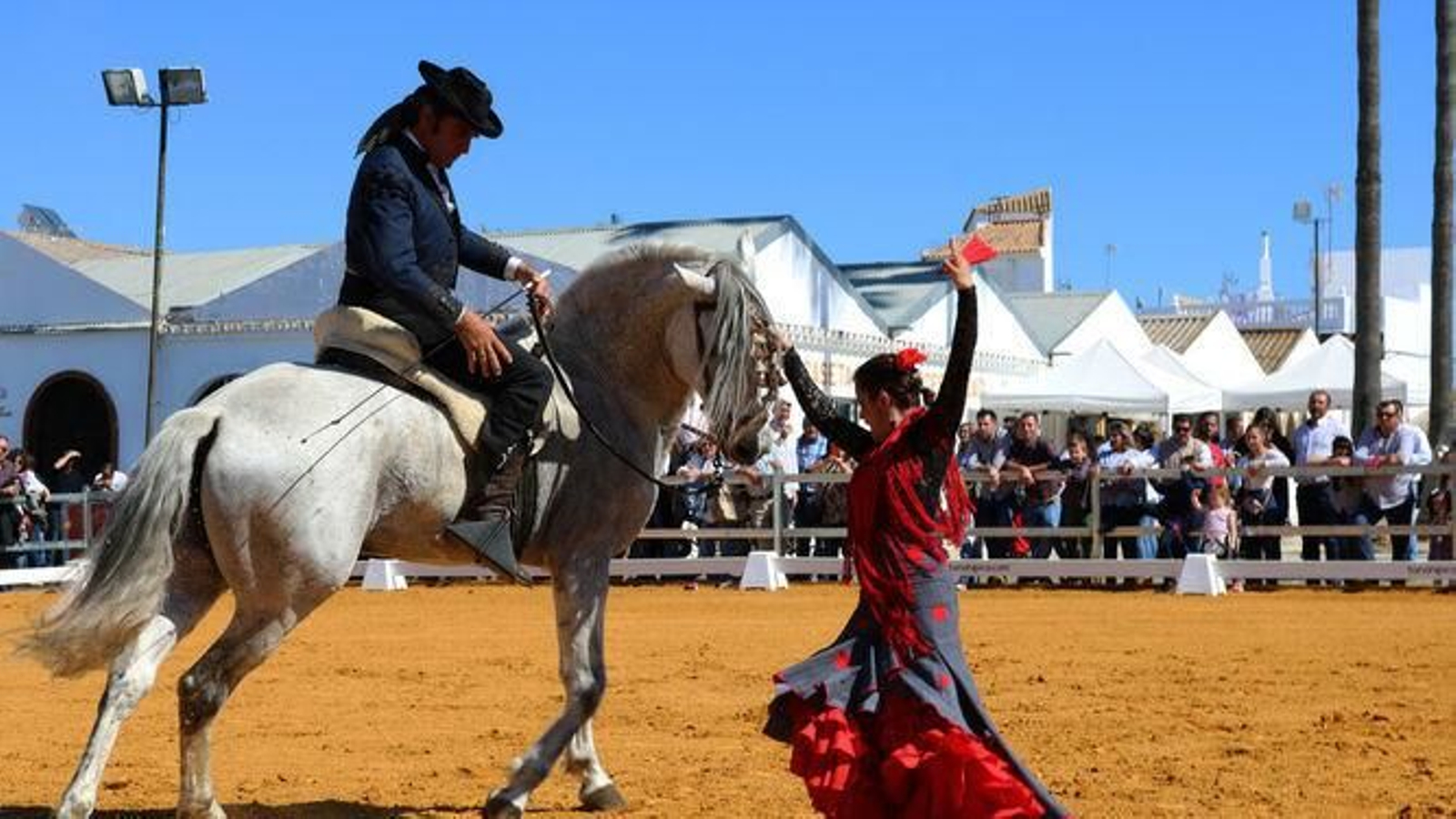 Uno de los espectáculos ecuestres de la Feria del Caballo en el año 2019