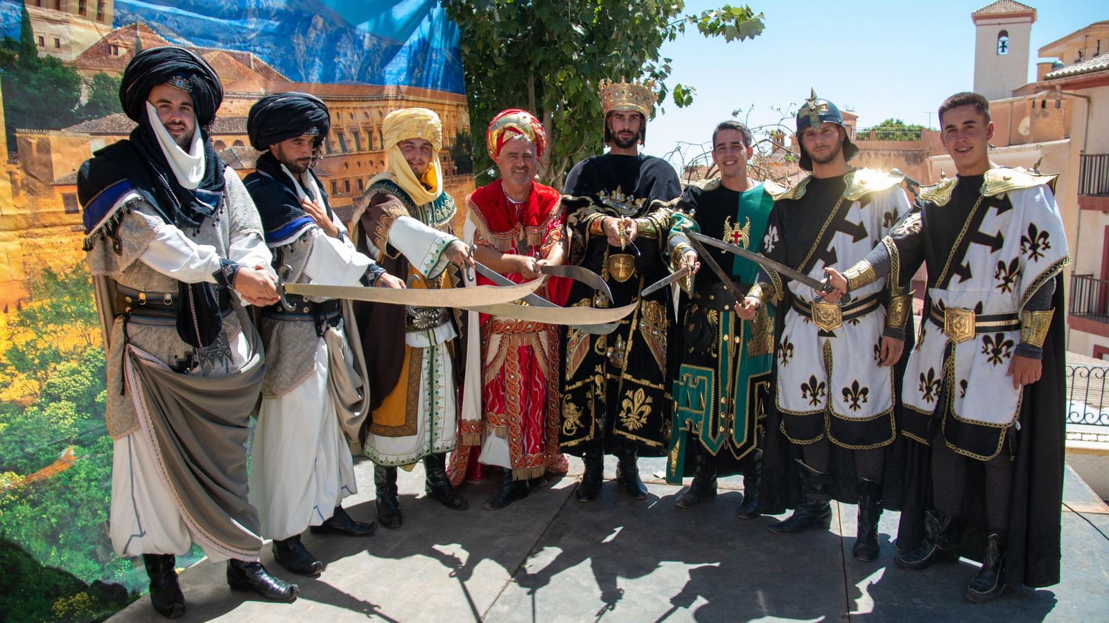 'Moros y cristianos' tras la representación