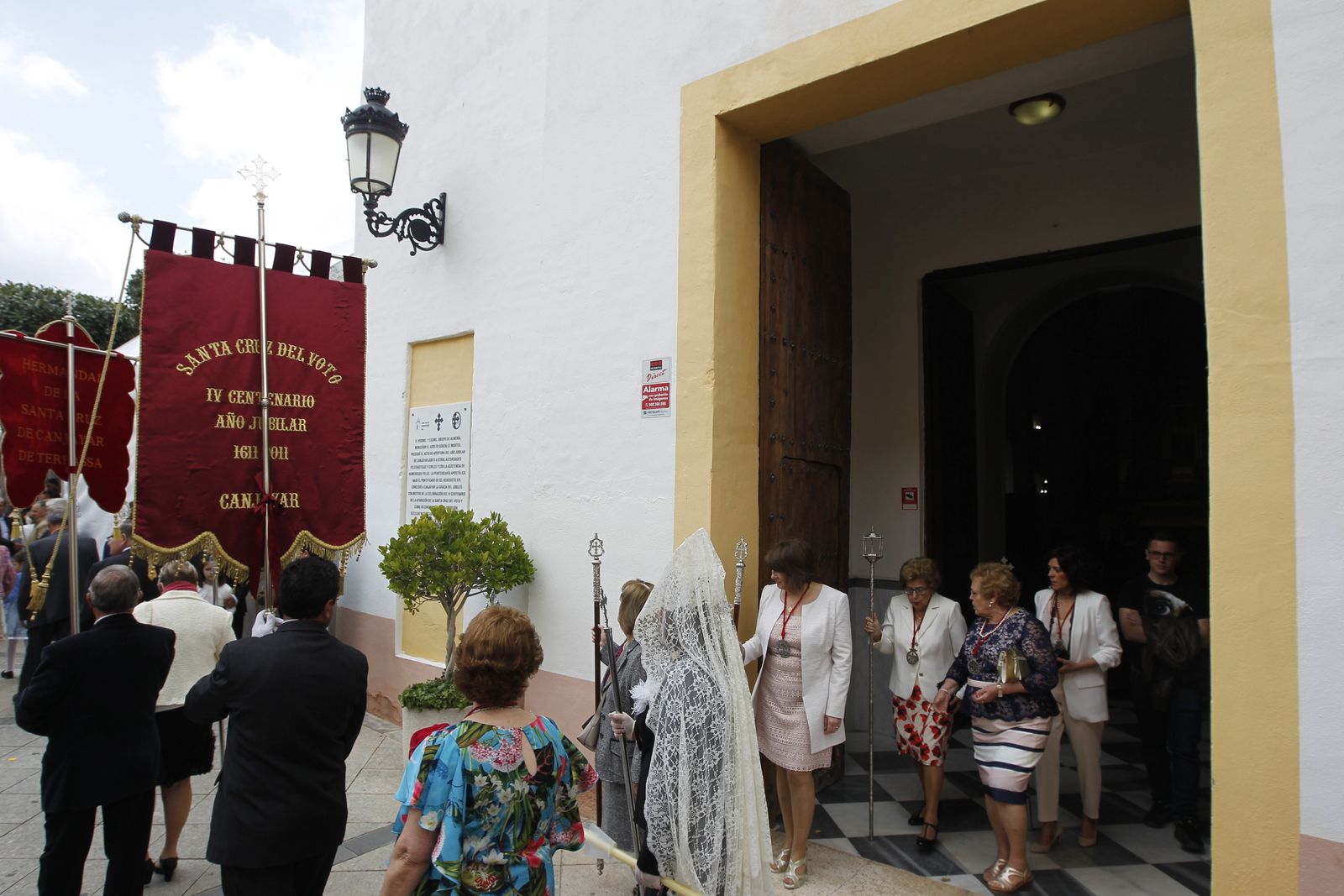 Fotogalería de la Procesión a la Ermita del Cerro de San Blas. Fiestas de Canjáyar.