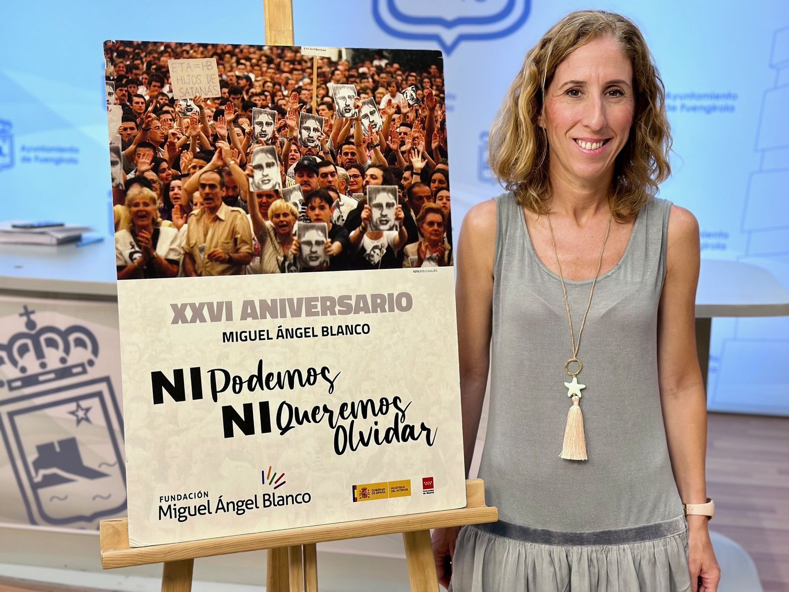 La concejala de Educación, Carmen Díaz.