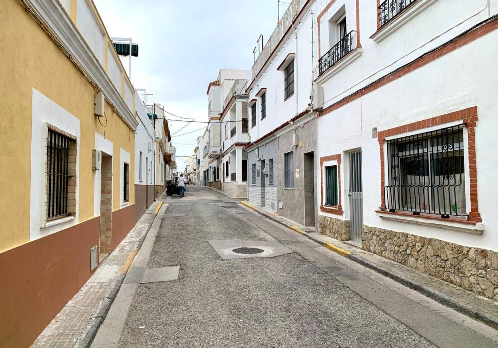 Calle Dr. Fleming, en Rota.