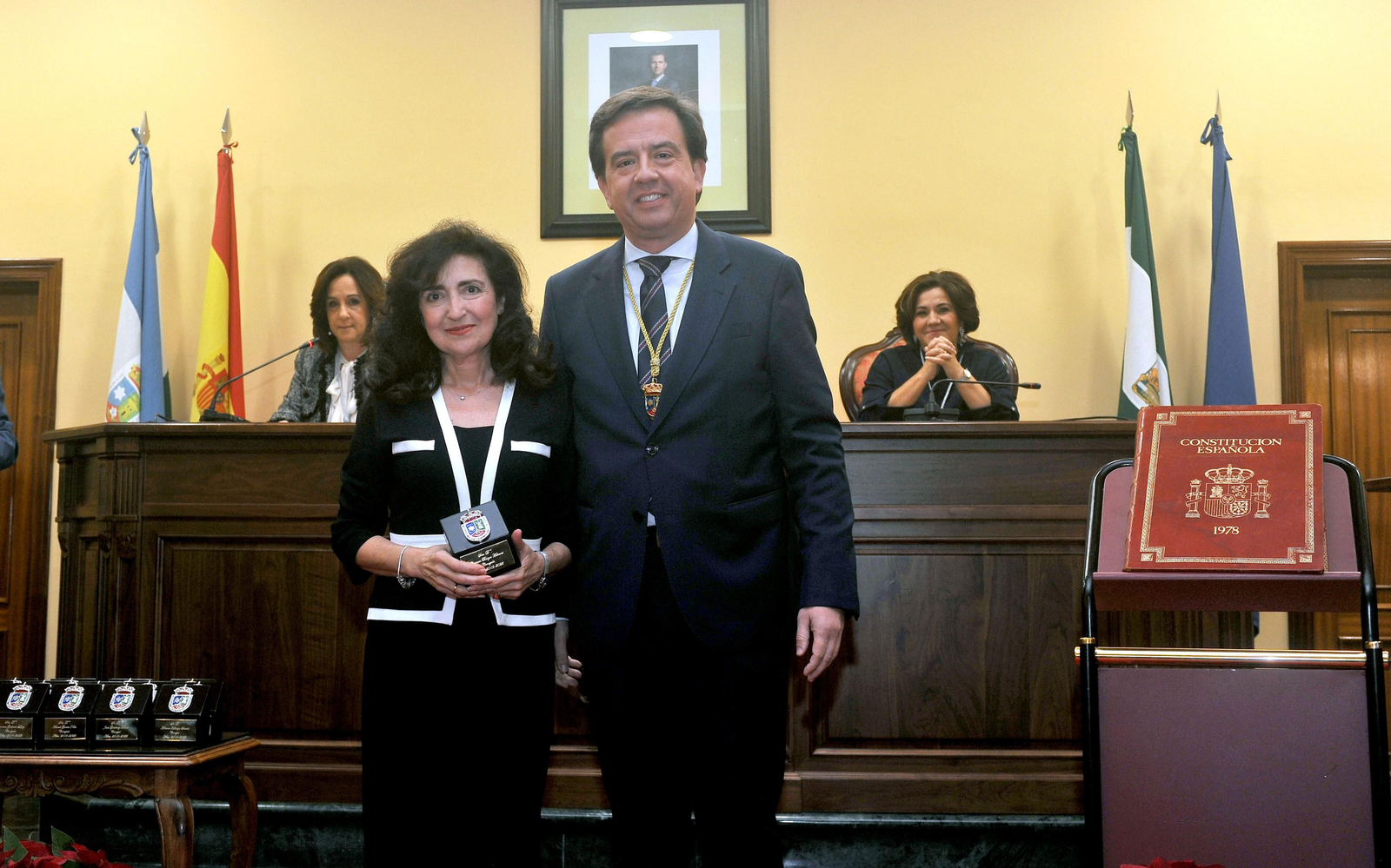 La celebración del Día de la Constitución en Lucena, en imágenes