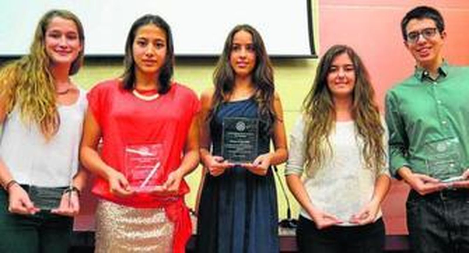 Estos son los cinco alumnos con mejores notas de acceso a la Universidad de Almería.