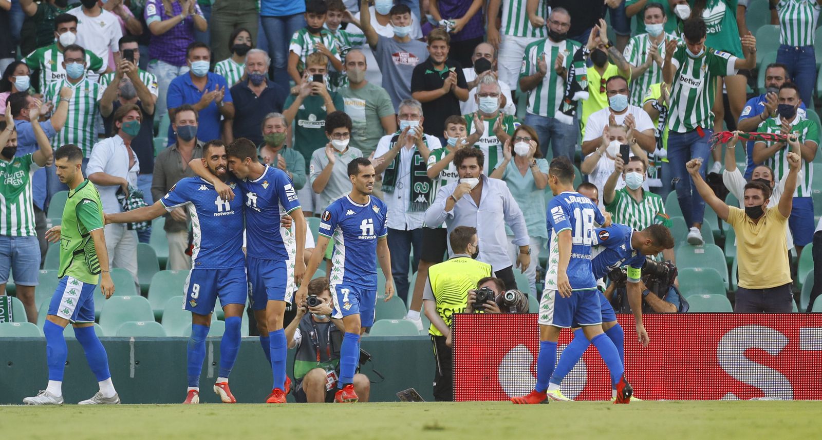 Las imágenes del Betis- Celtic