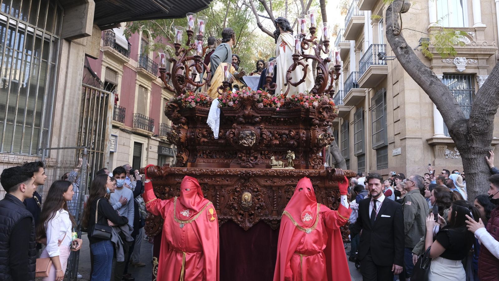 Santa Cena. Semana Santa de Almería 2022.