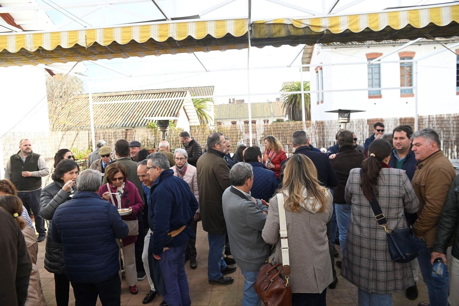 Las migas de la Cruz Blanca, en imágenes