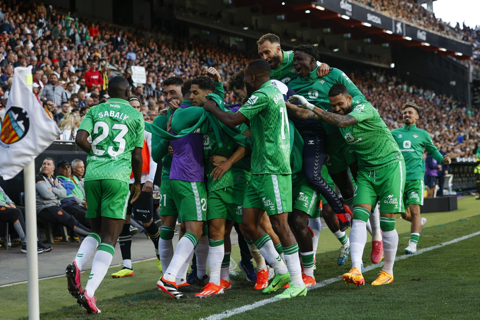 Las fotos del Valencia - Betis