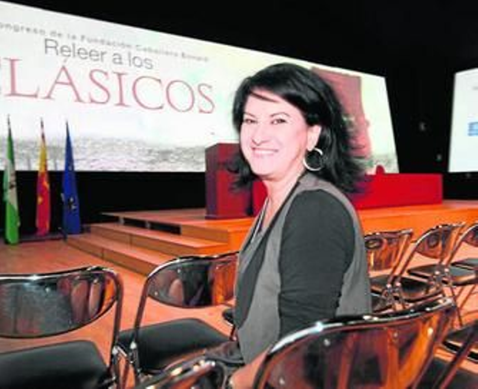 Aurora Luque participa hoy en el ciclo 'Letras Capitales'.