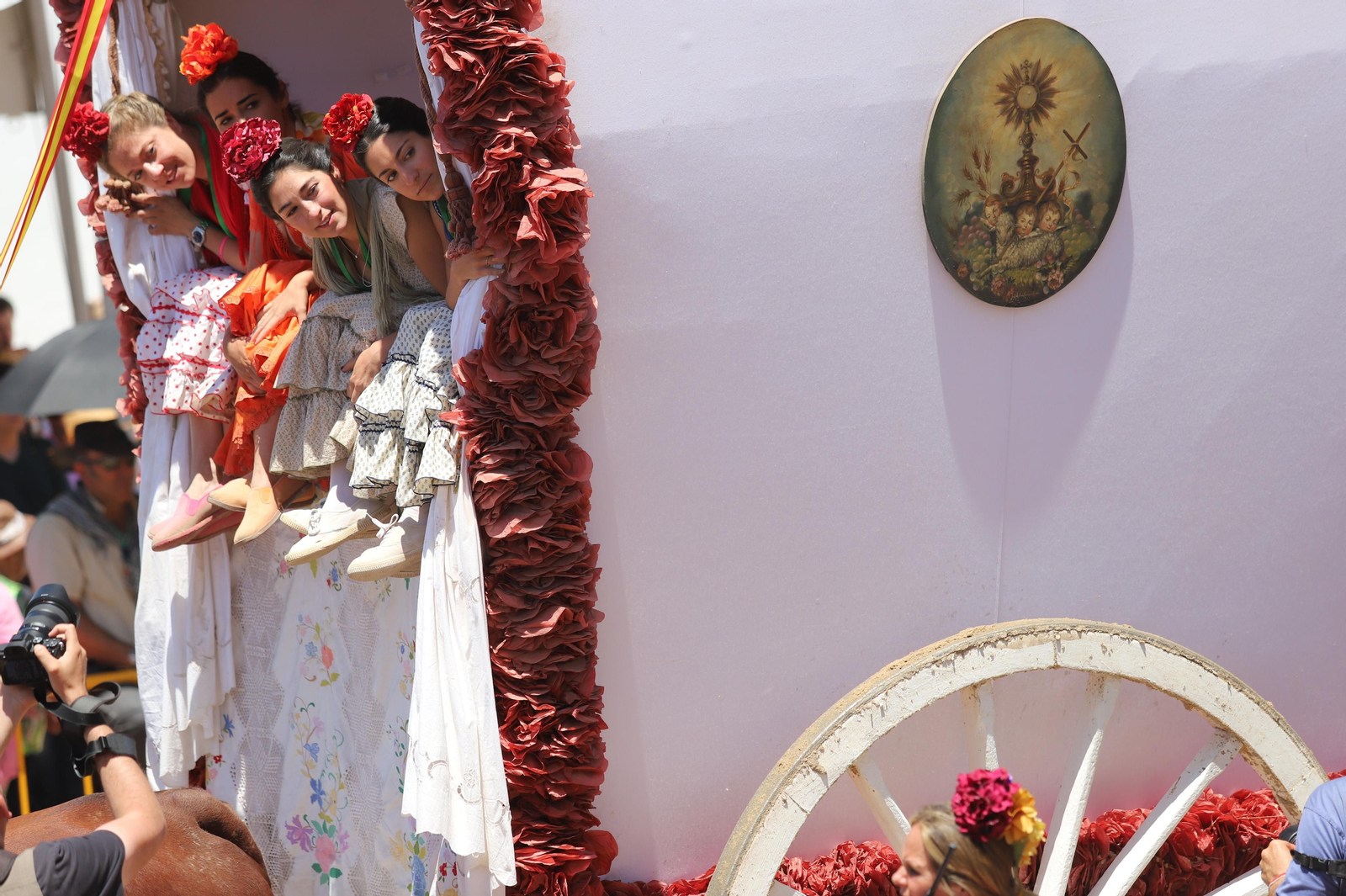 Imágenes de la presentación de las  Hermandades filiales  del sábado en el Rocío