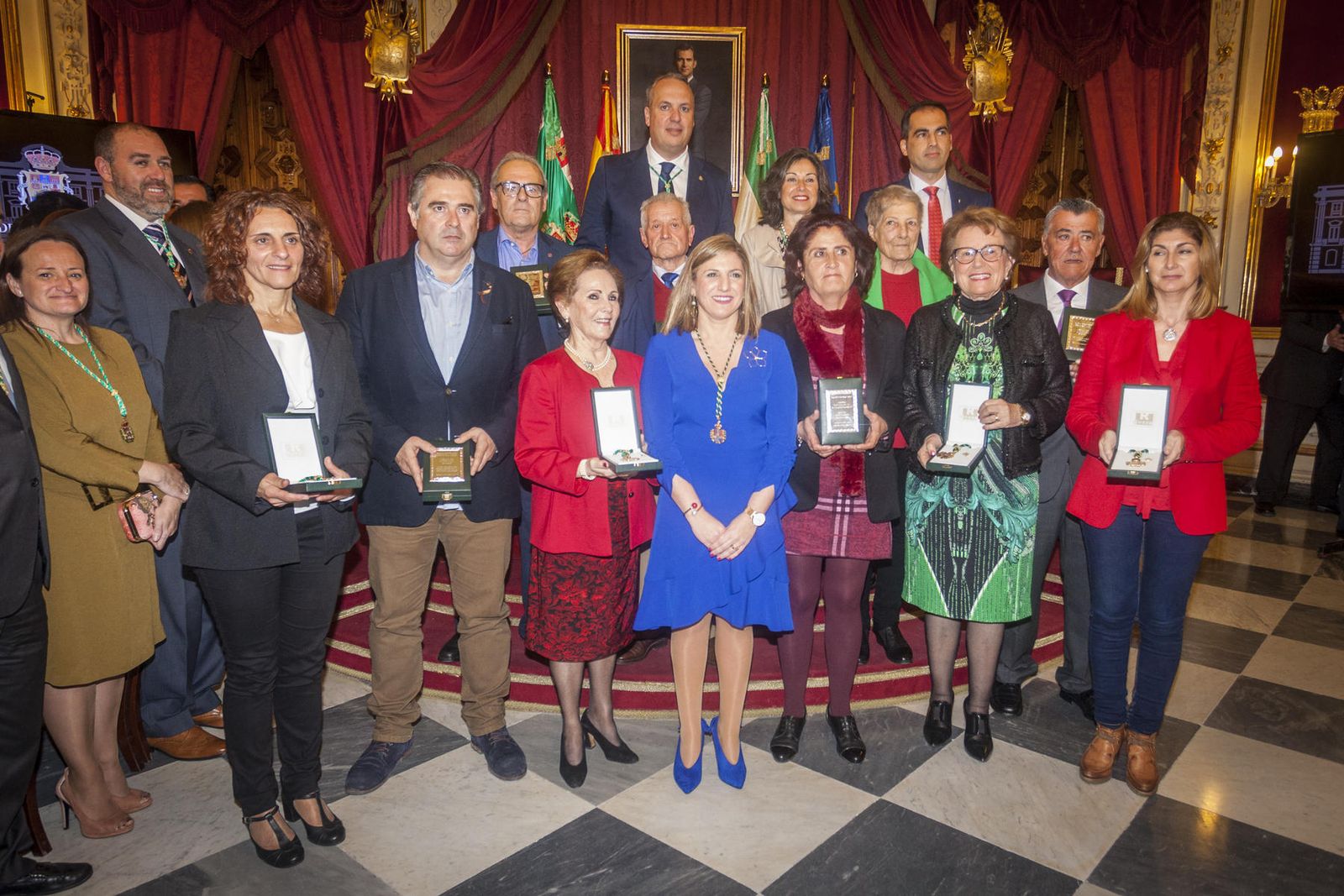 Imágenes de la entrega de la Medallas de la provincia