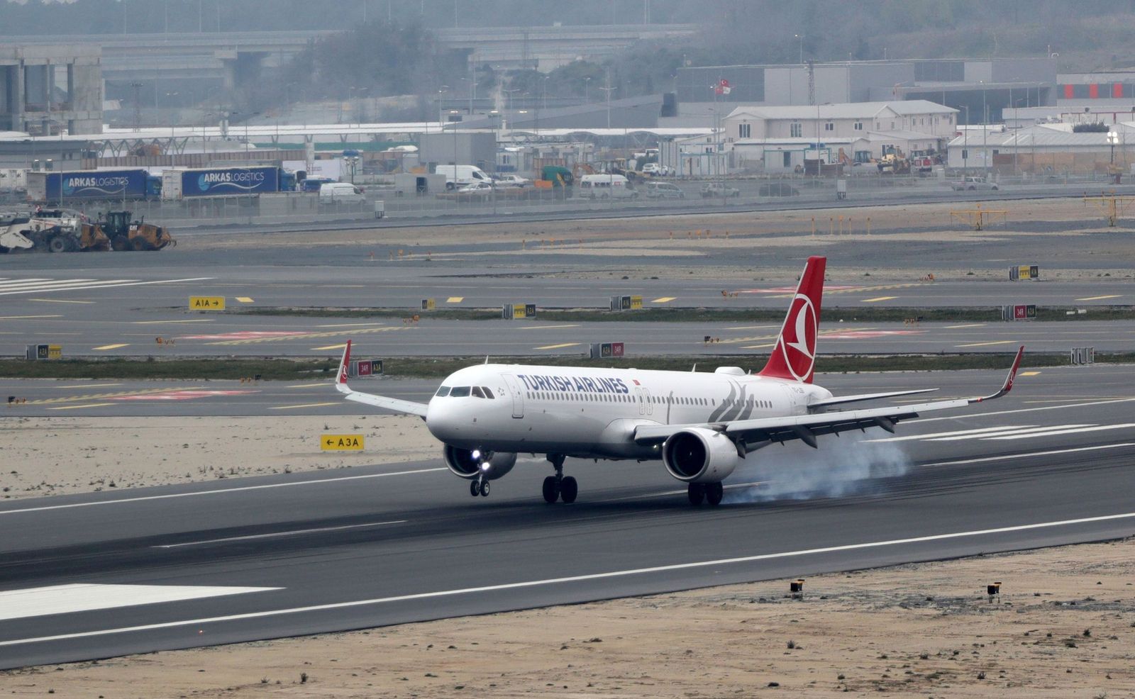 Un avión de Turkish Airlines.