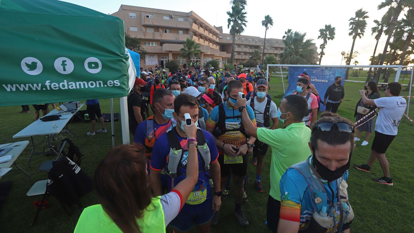 Fotos de la IX CXM Cresta Sierra Carbonera en La Línea