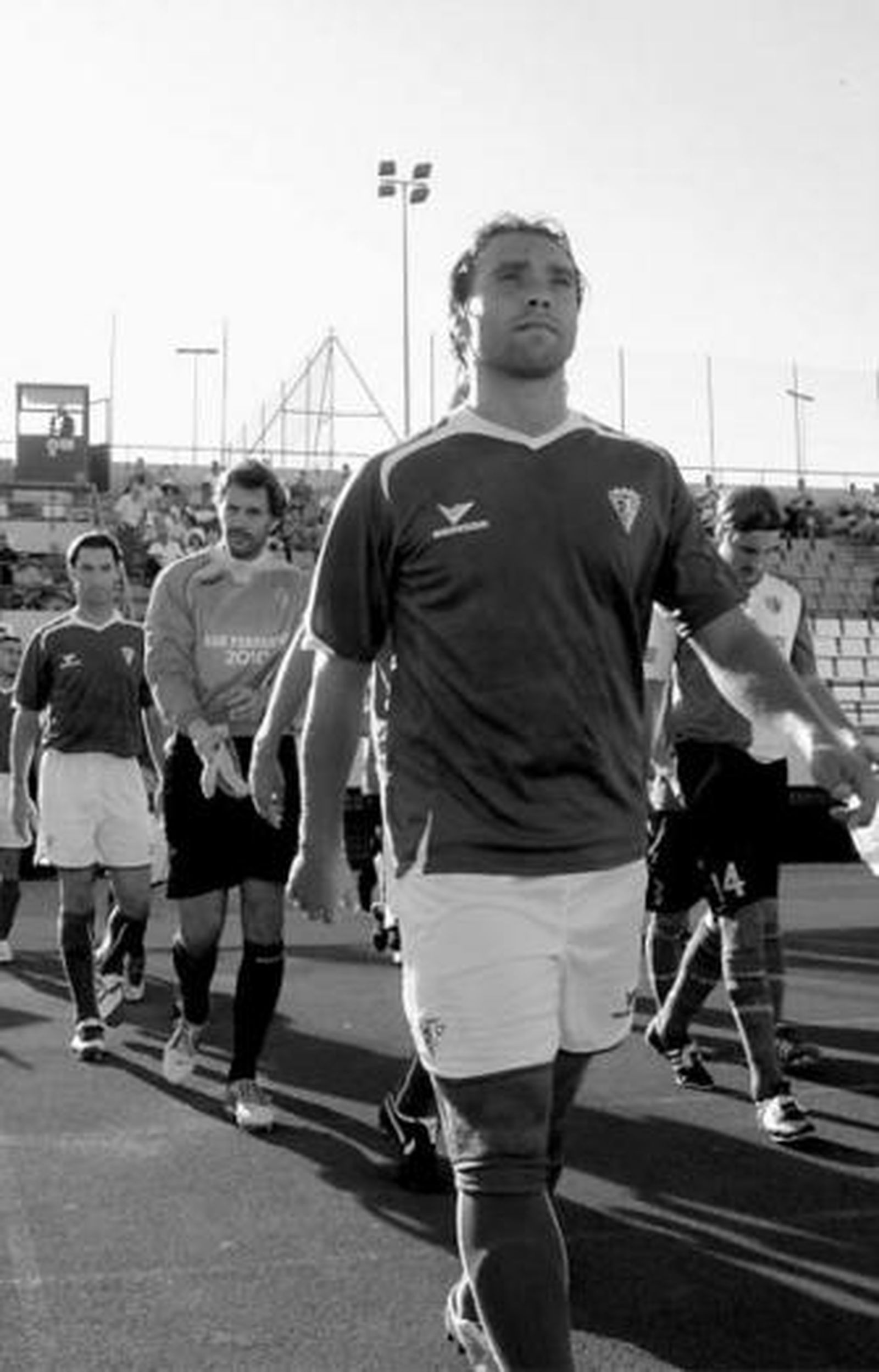 Iván tuvo que abandonar el partido aquejado de un dolor en el pecho.