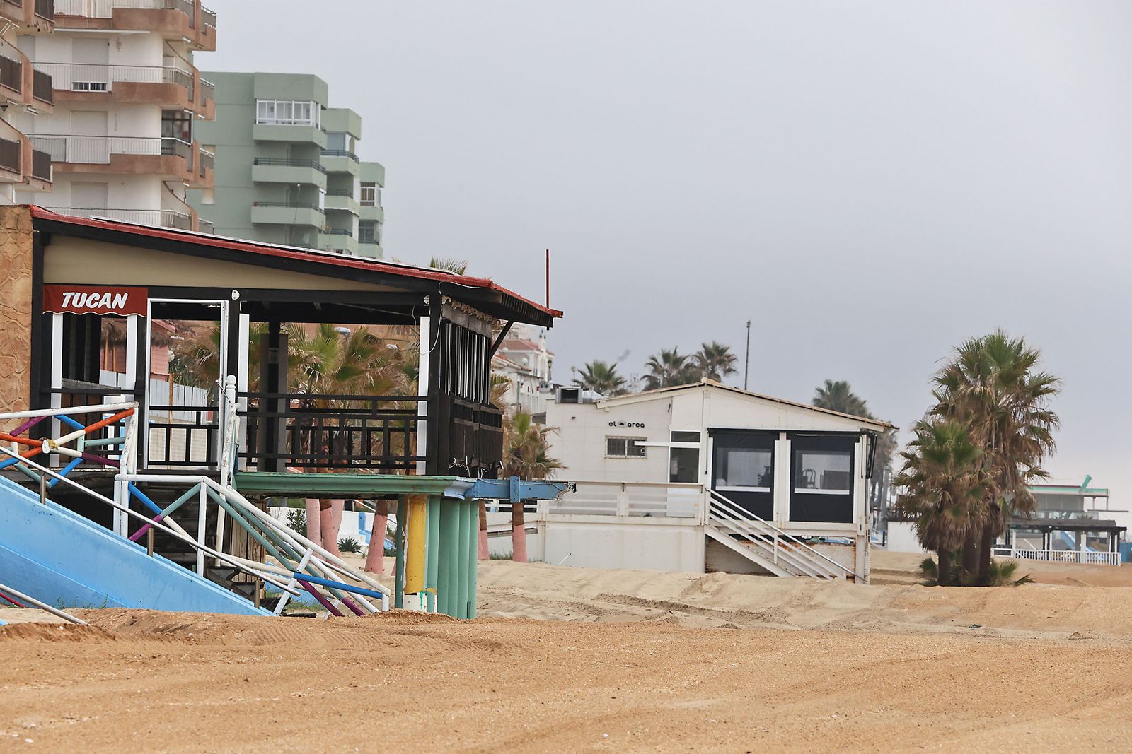 Las fotografías de los daños en Matalascañas