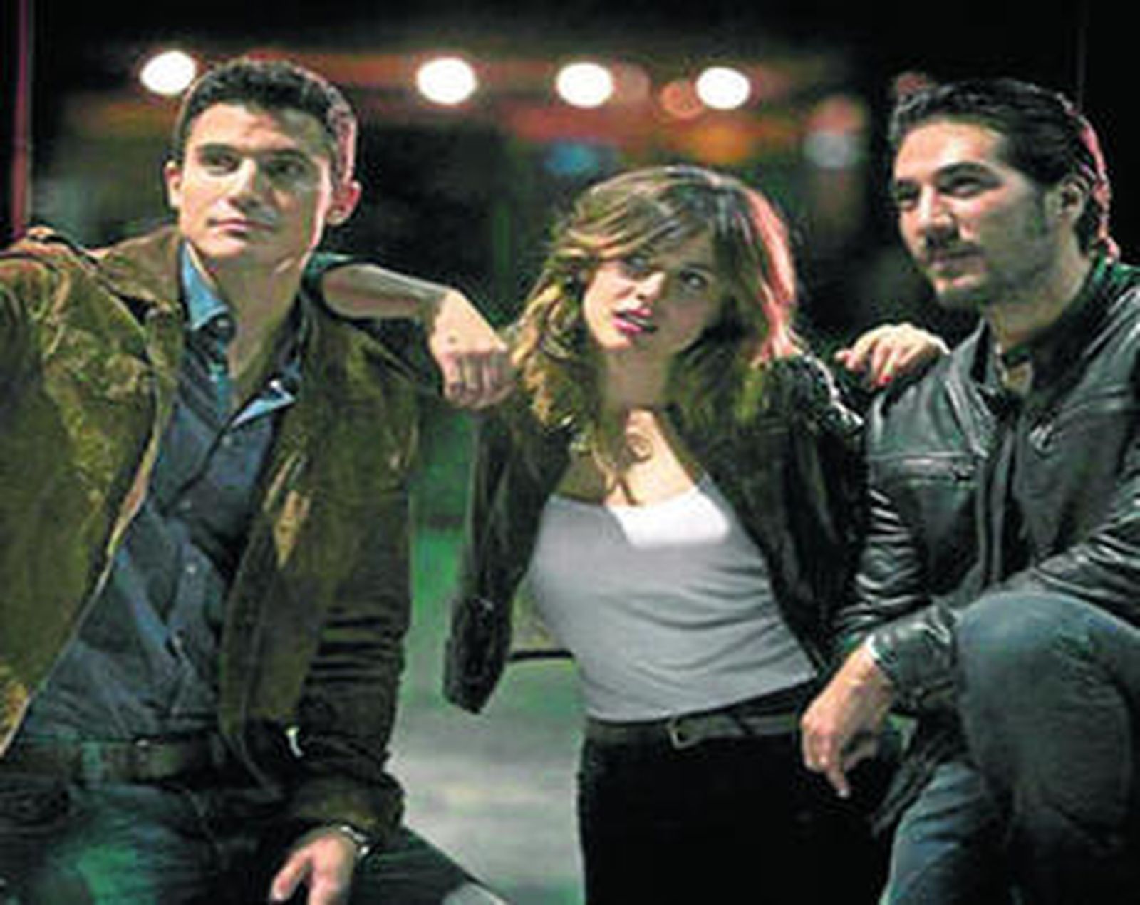 Los protagonistas de la nueva cinta de Calparsoro.