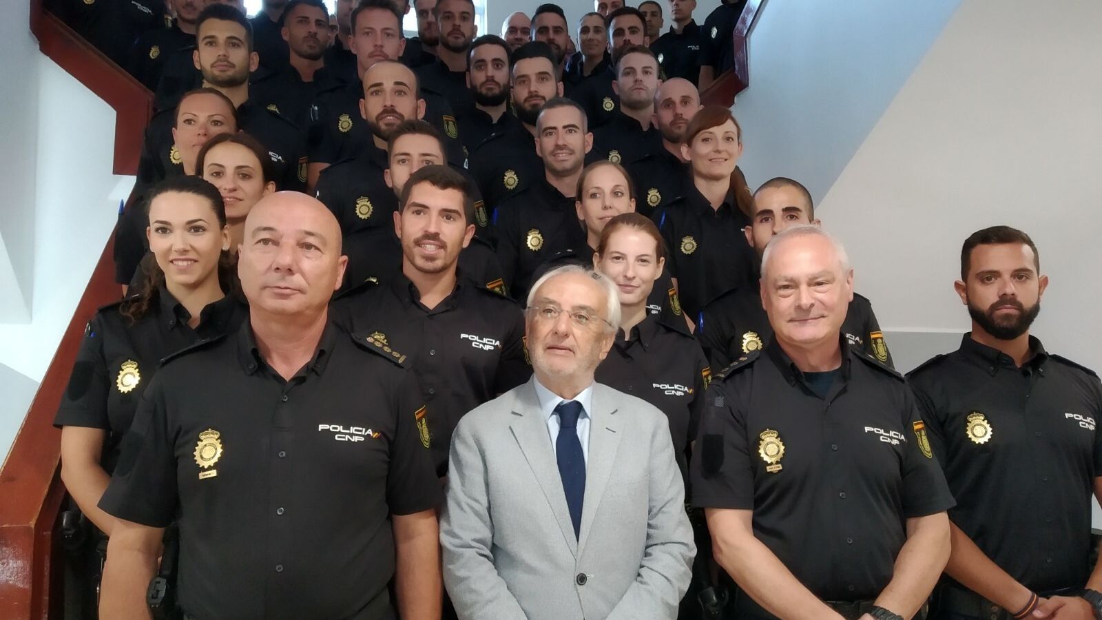 Un total de 45 alumnos en prácticas se incorporan este verano a la Comisaría de Almería.