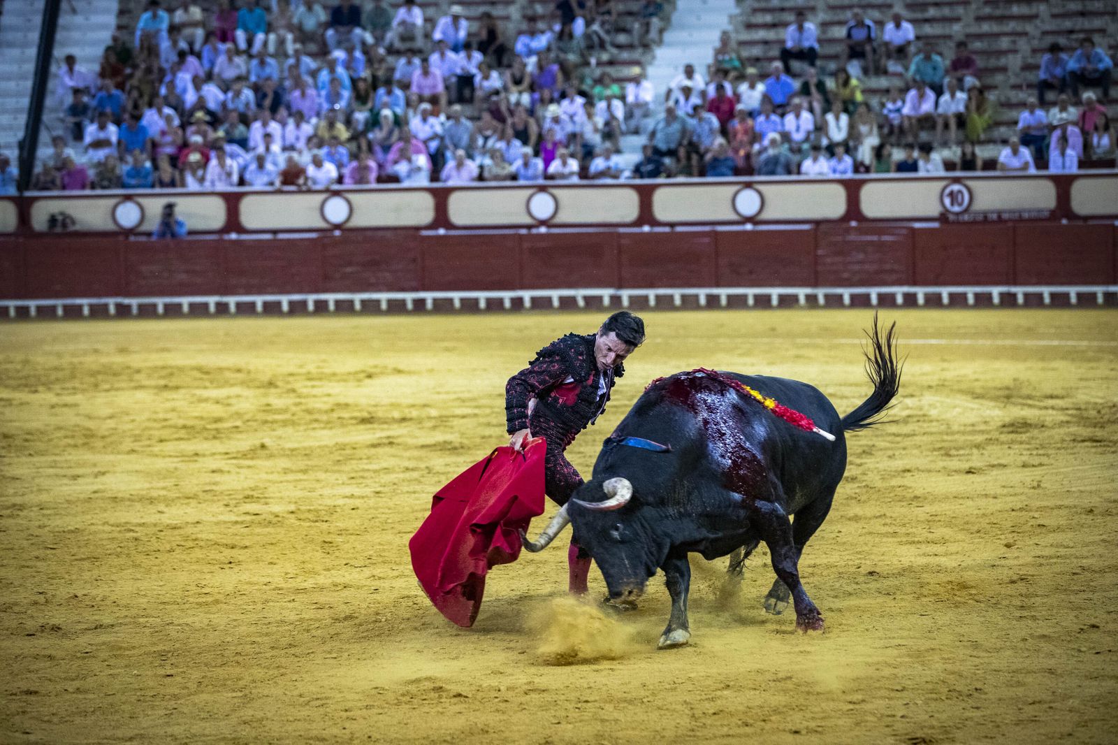 Diego Urdiales, Sebastián Castella y Daniel Luque, en la plaza de toros de El Puerto