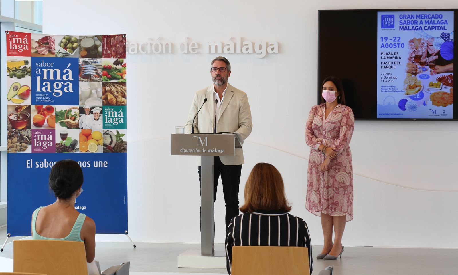 Presentación del Gran Mercado Sabor a Málaga.
