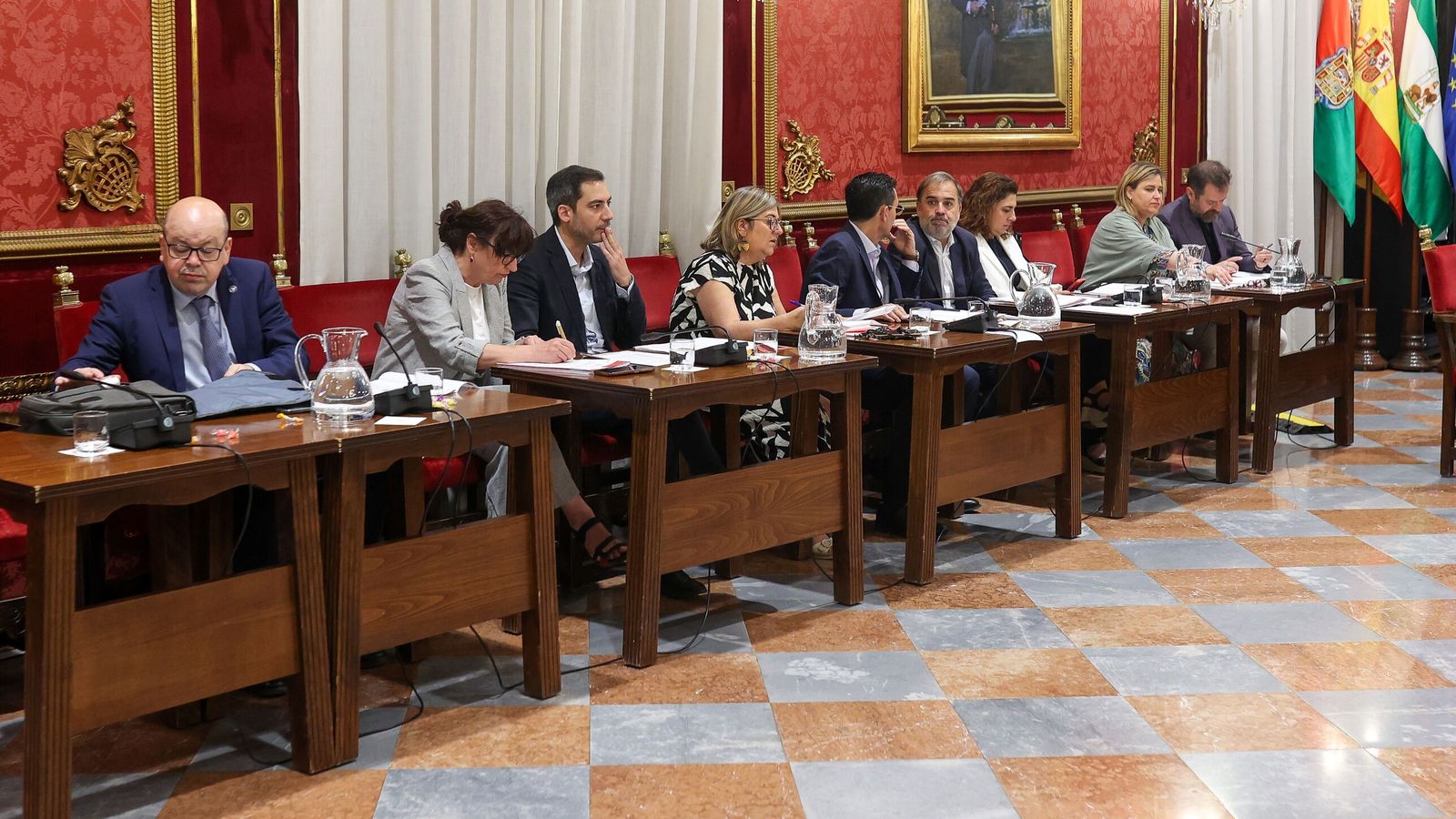 Grupo municipal del PSOE.