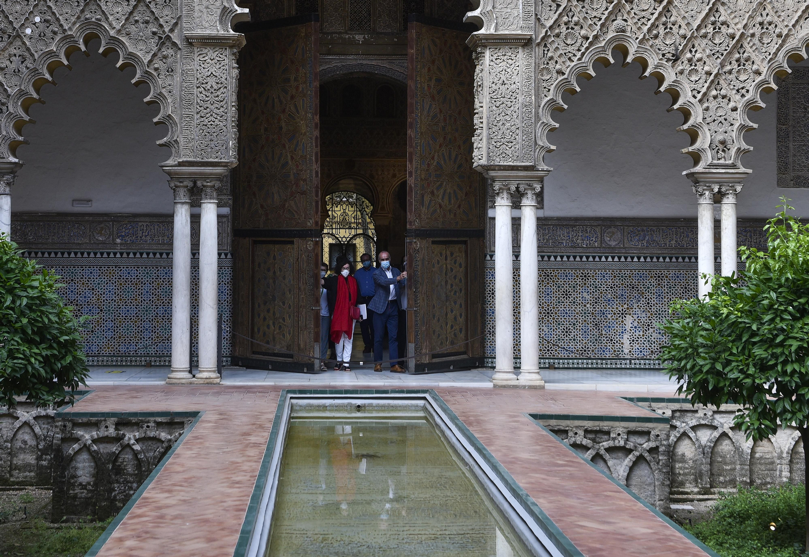 En el corazón del Alcázar de Sevilla: vuelta a la normalidad