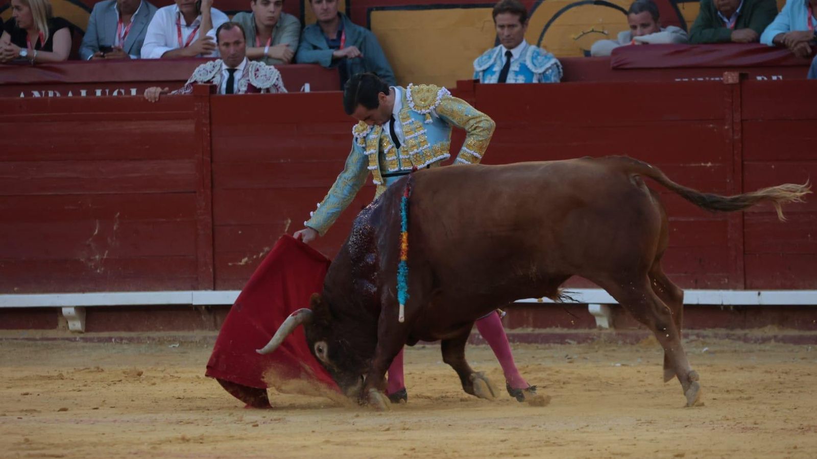 Juan Ortega, aunque dejó algún pase de bella factura, se llevó el peor lote.