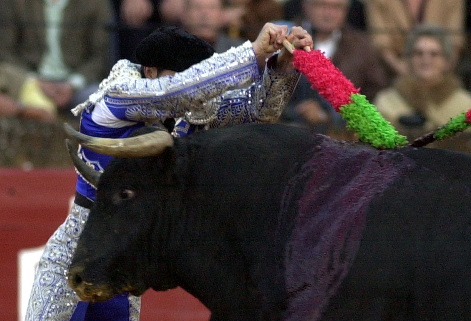 Imagen de recurso de un banderillero.