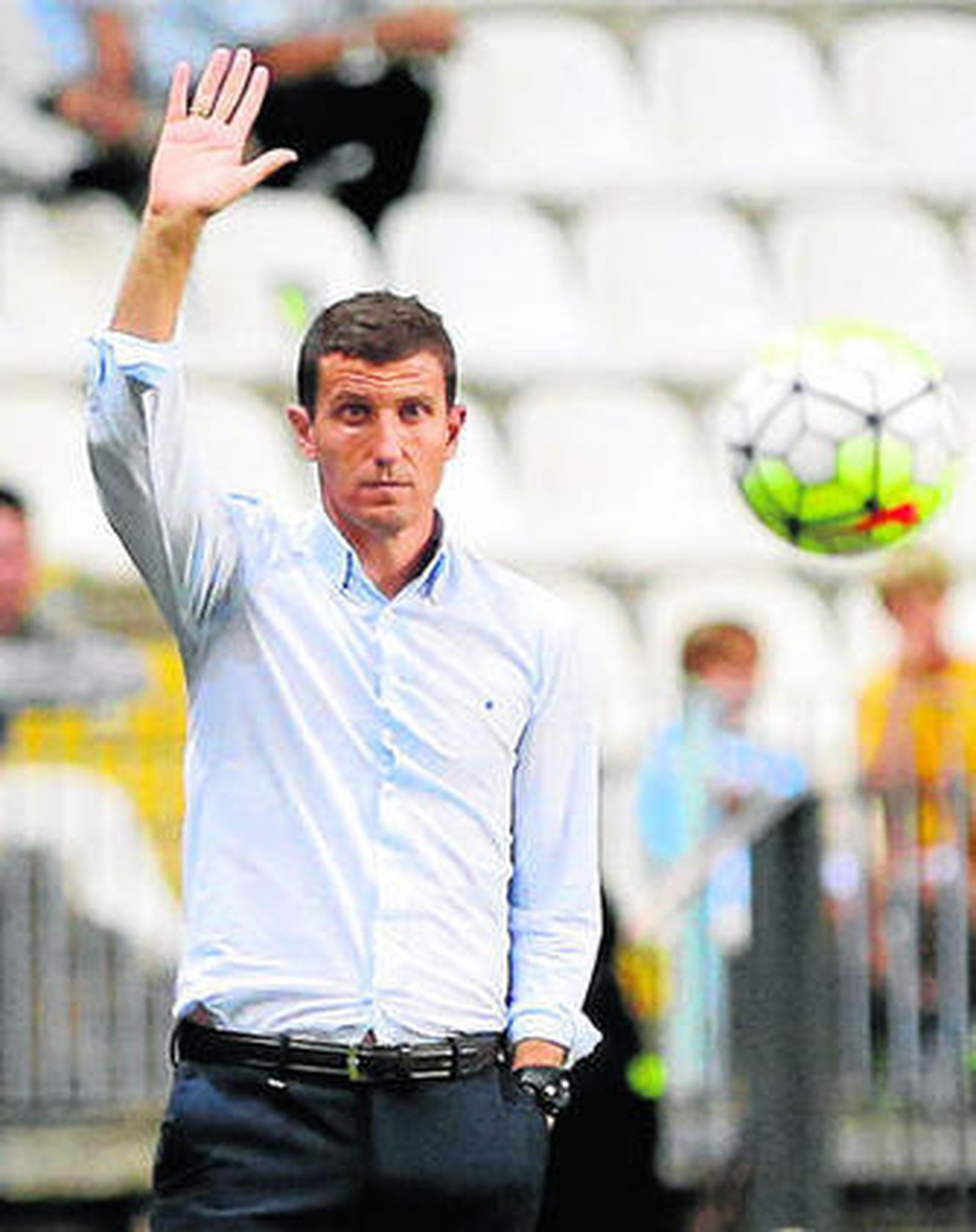 Javi Gracia, en una foto de archivo.