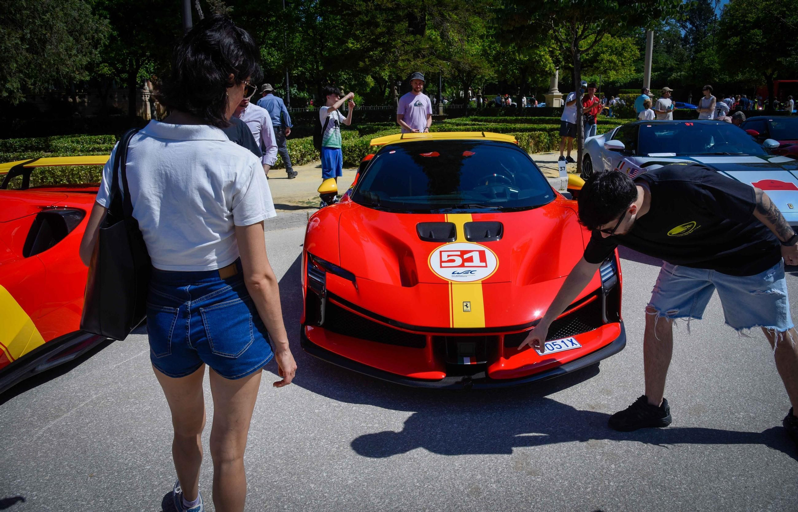 Ferrari Cavalcade 2025 en Sevilla