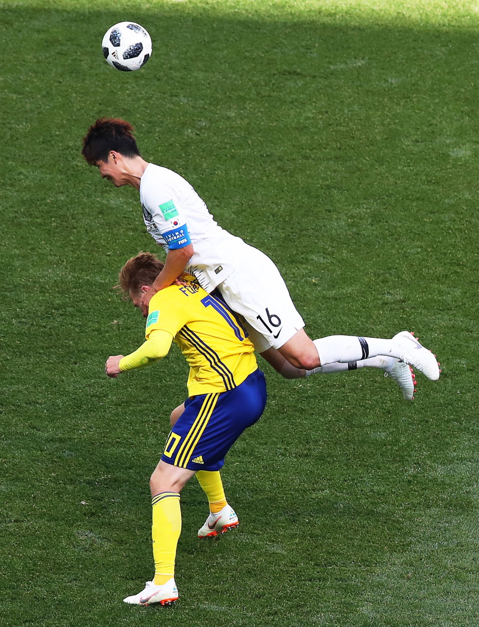 Las imágenes del Suecia-Corea del Sur