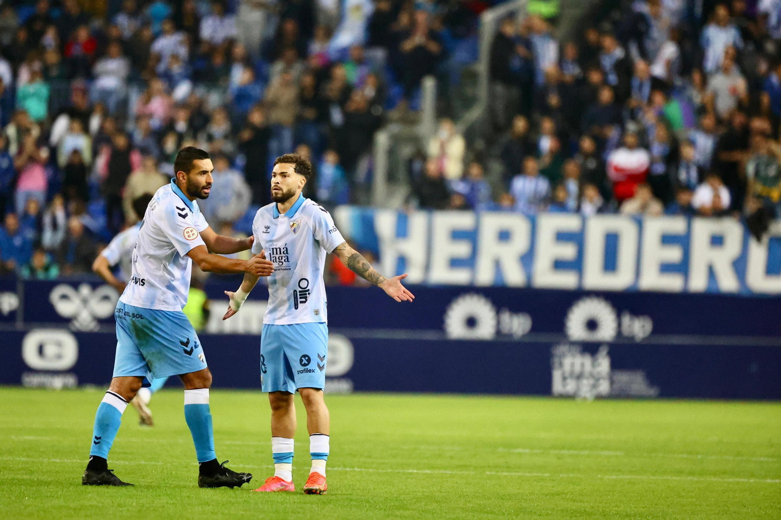 El Málaga CF-Alcoyano, en fotos