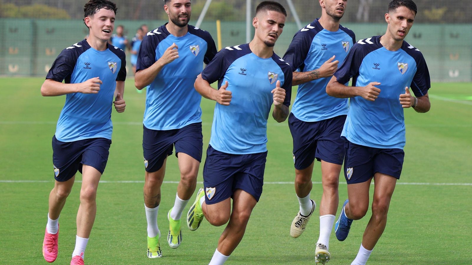 El Málaga CF prueba la Ciudad Deportiva de Arraijanal