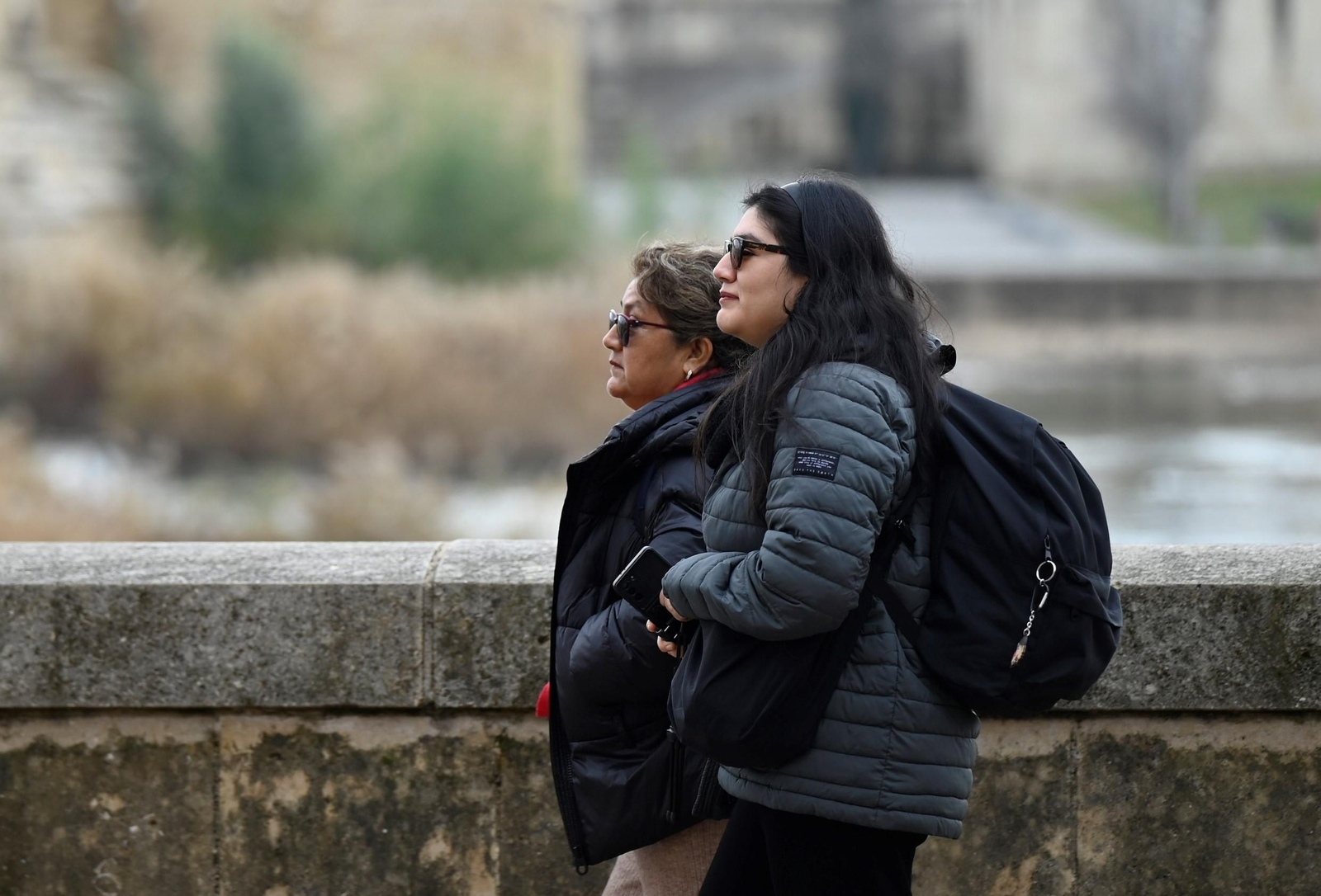 Un paseo en imágenes por la Ribera de Córdoba una gélida mañana
