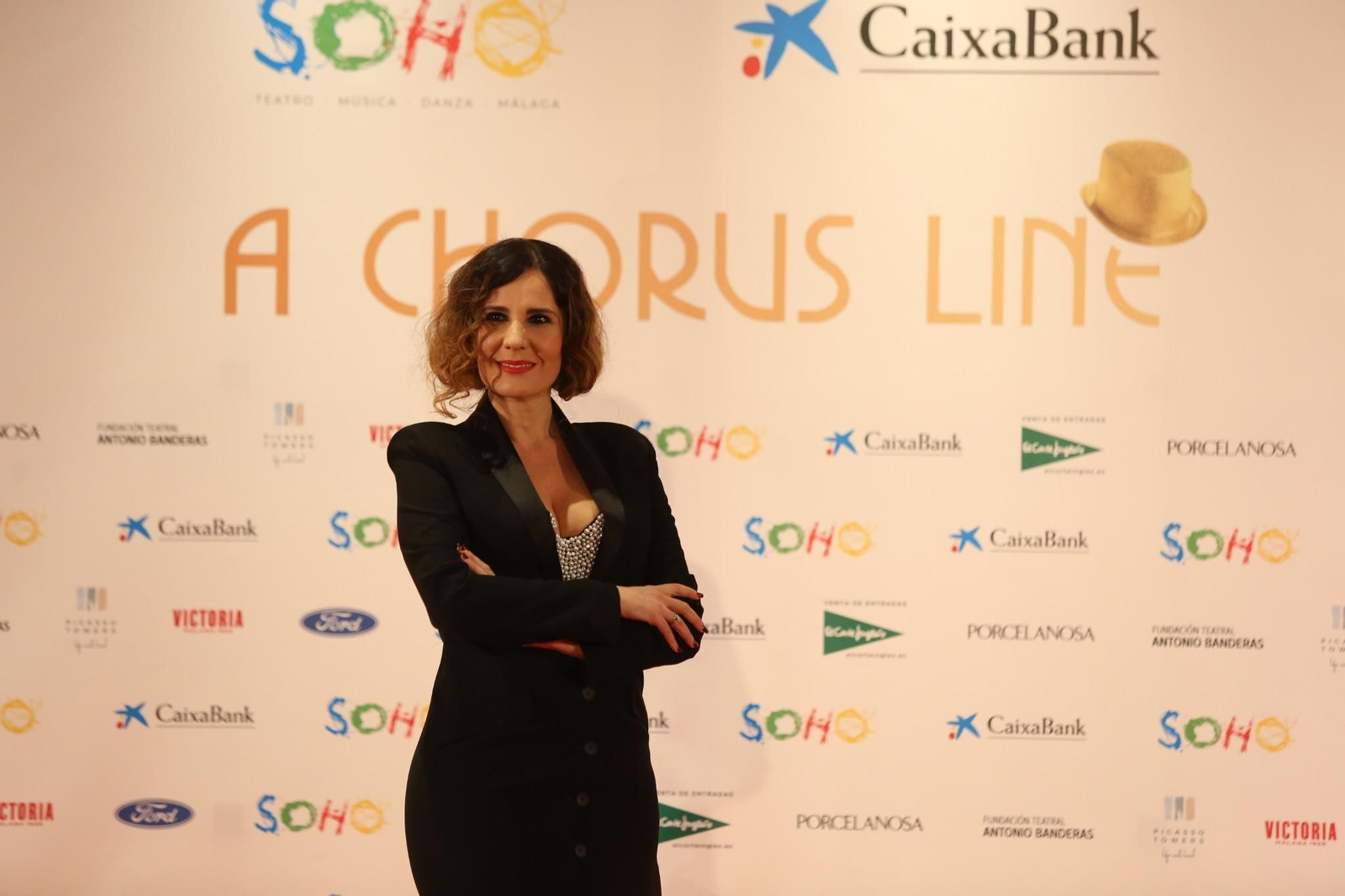 La alfombra roja de la inauguración del Teatro del Soho.