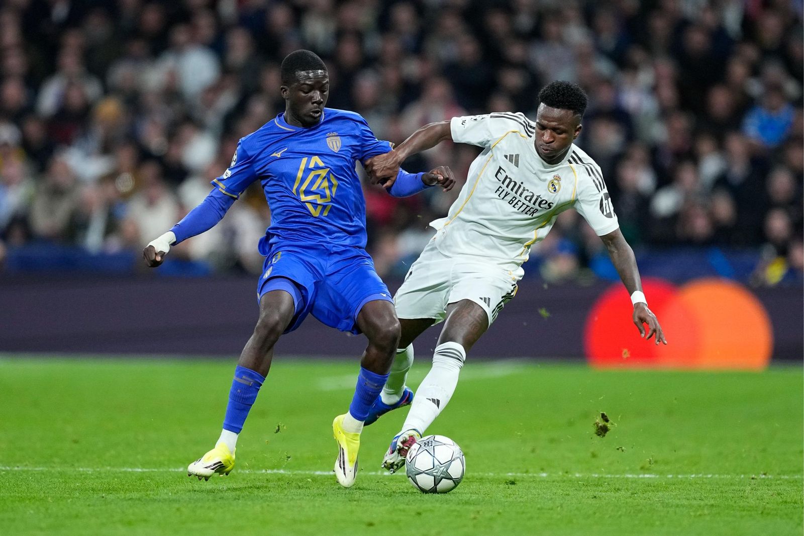 Las fotos del Real Madrid-Mónaco