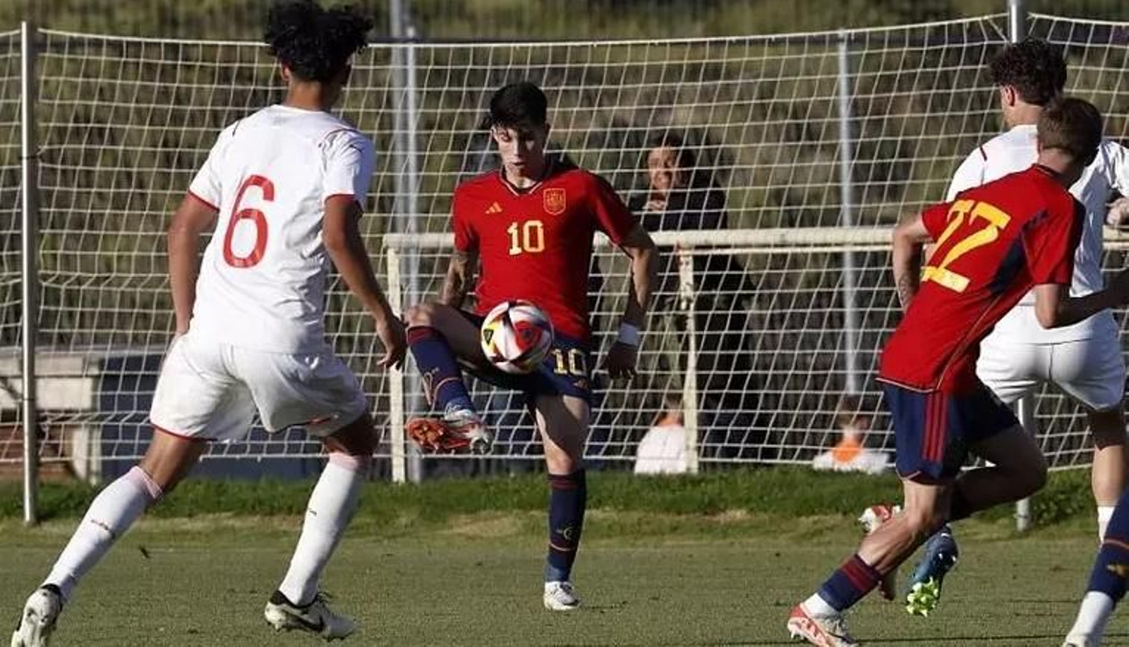 Cordero, con la sub 18