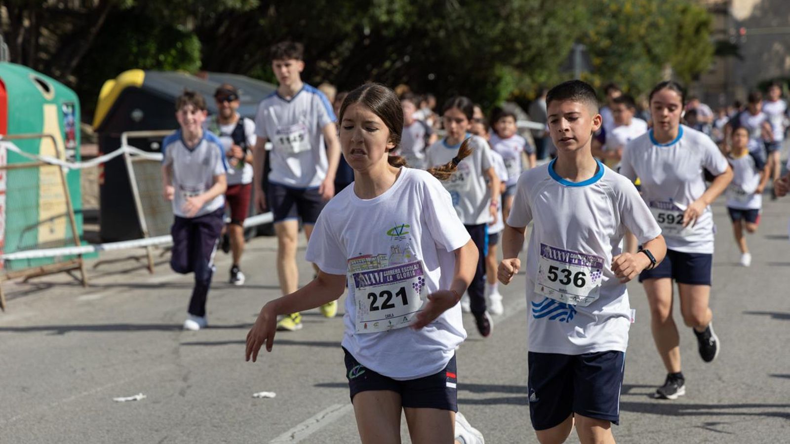 La carrera escolar de “La Gloria” que aúna inclusión y solidaridad, en imágenes