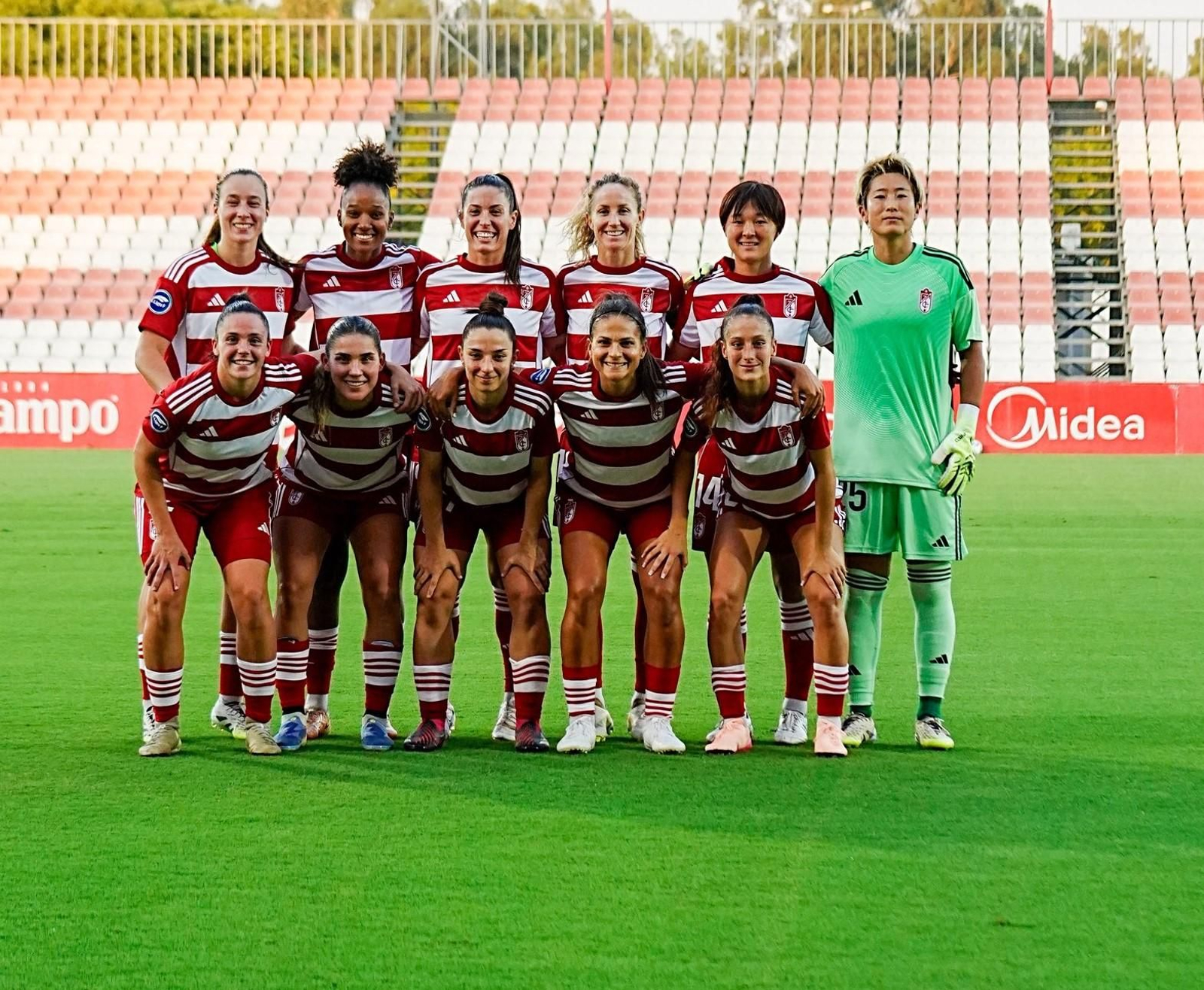 Primer once inicial del Granada femenino en esta pretemporada