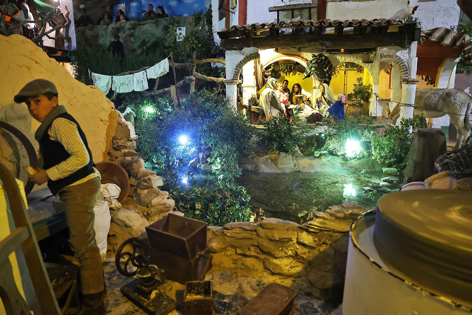 Las imágenes del Belén Viviente de Beas