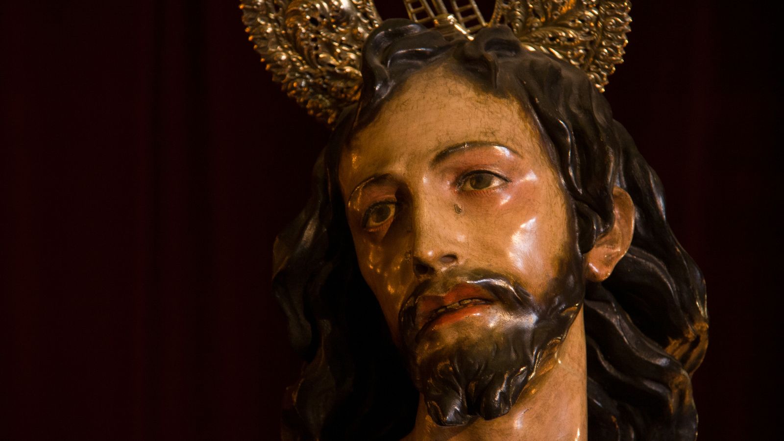 Viernes Santo en pandemia: La Carretería, en imágenes
