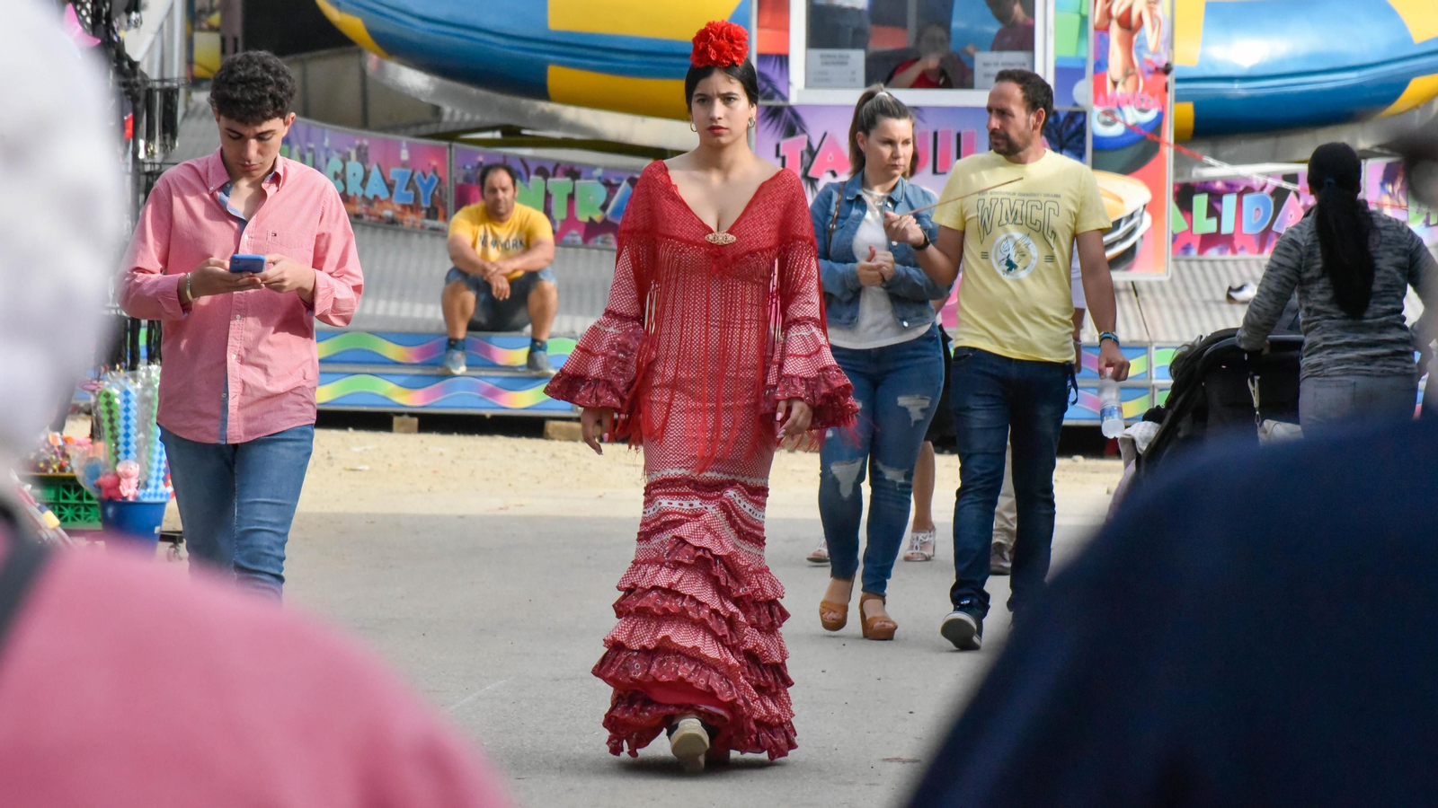 Fotos del jueves en la Feria de Los Barrios