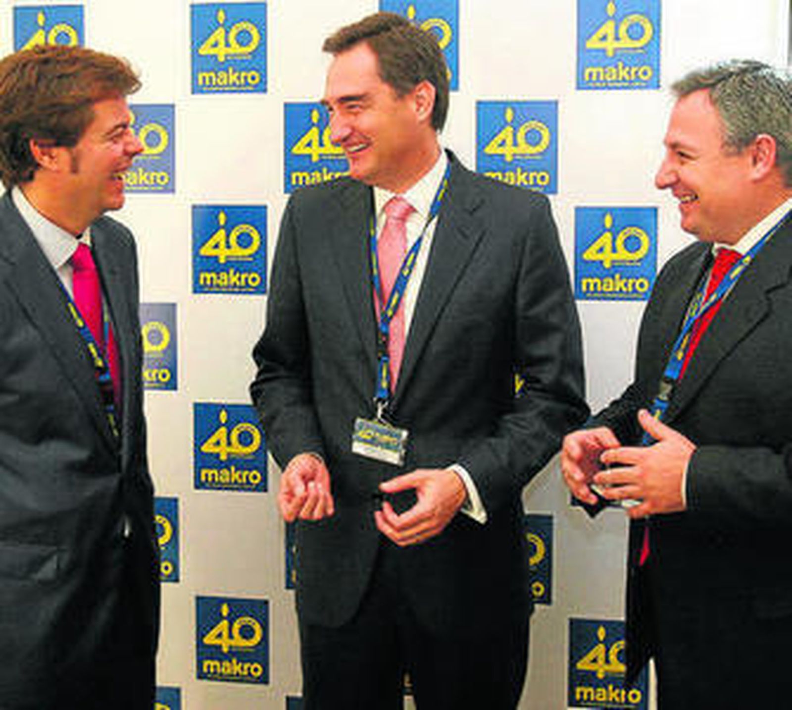 Alfredo Gónzález, José María Cervera e Ignacio Lozano.
